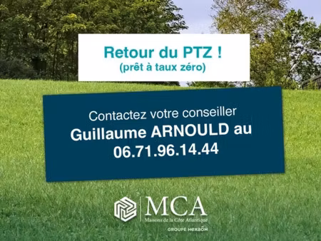 vente terrain 650 m² arsac (33460)
