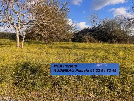 vente terrain 800 m² soulignac (33760)