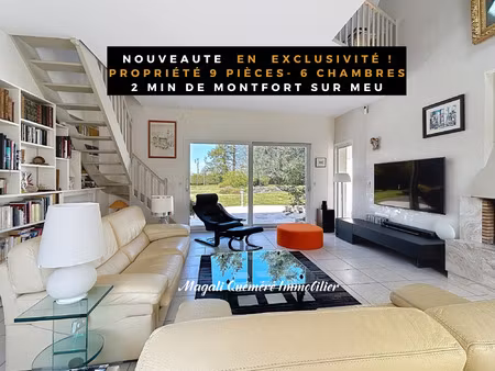 en exclusivite : propriété rare à 2 minutes de montfort sur