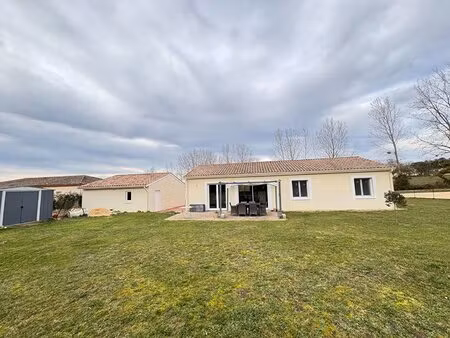 maison de plain pied 100m² - saint aubin