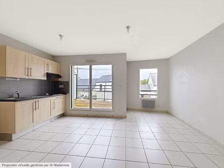 location appartement 2 pièces  38.29m²  carquefou