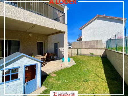 appartement t3 + jardin clos - 70m² - oyeu