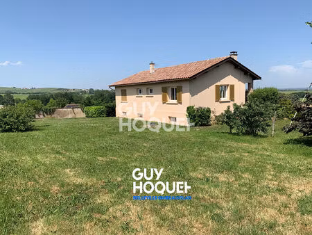 maison 5 pièces à vendre à lancié - grand terrain et vue dégagée