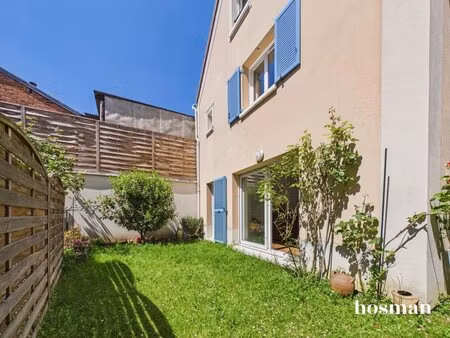 maison de ville - 5 pièces de 110m² avec grand jardin - rue du bois  nanterre