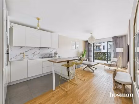 bel appartement traversant 74 m² carrez - lumineux et moderne - rue benoît malon ...