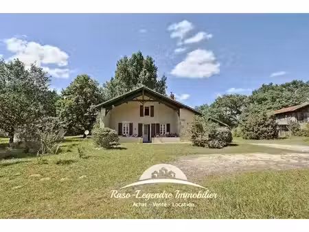 vente propriété 7 pièces 195 m² à saint-justin (40240)  415 000 €