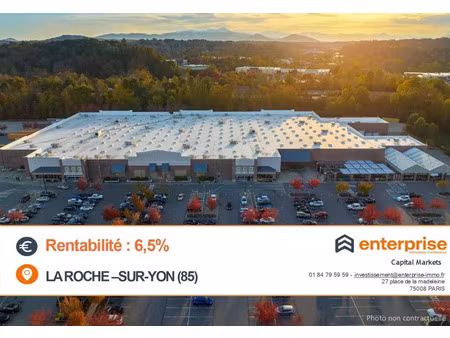 vente immeuble 2723 m² la roche-sur-yon (85000)