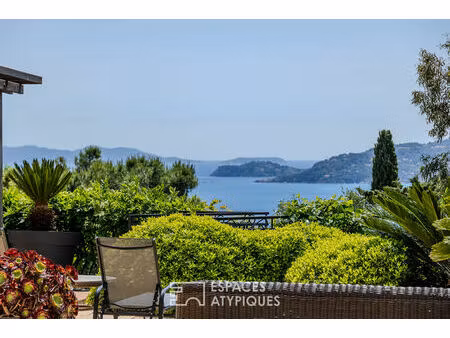 villa d'architecte et sa vue mer exceptionnelle