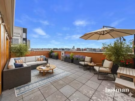 très beau duplex 4 pièces  traversant avec 3 terrasses - allée de paris ...