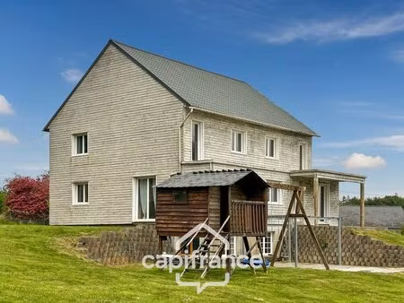 maison ossature bois 180 m² 5 chambres au sourn – proche pontivy (56)