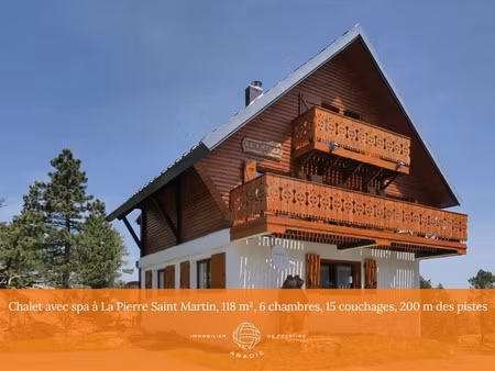 chalet de luxe à vendre à arette