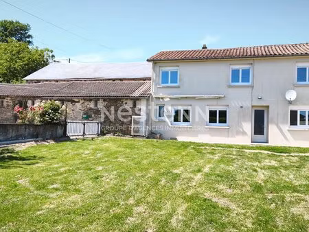 maison à clazay de 6 pièces dont 3 chambres avec terrain et grande dépendance