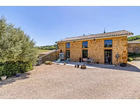 vente maison 6 pièces 189 m² ville-sur-jarnioux (69640)