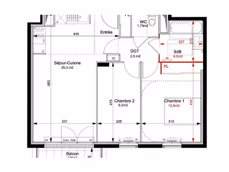 location appartement  m² t-2 à le plessis-robinson  1 550 €