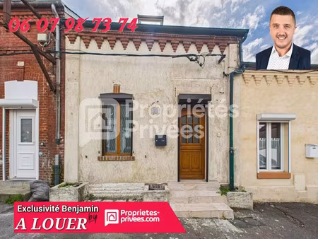 location maison 3 pièces 58 m² à hirson (02500)