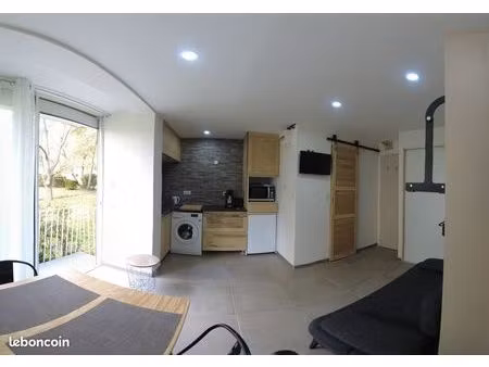 studio meublé avec parking – gréoux-les-bains