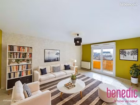 appartement 3 pièces 69 m²