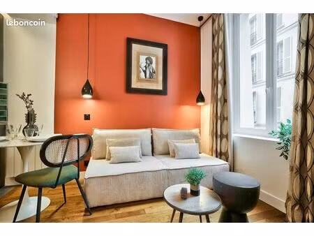 studio meublé lumineux paris 2