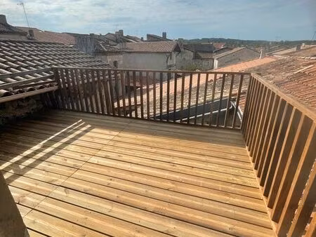magnifique t4 96m² + terrasse 2ième etage - casteljaloux