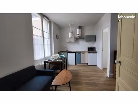 t1 bis meublé 24 m²- etudiants & jeunes actifs- les ponts de cé - sud angers