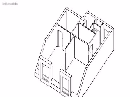 appartement 1 pièce 36 m²