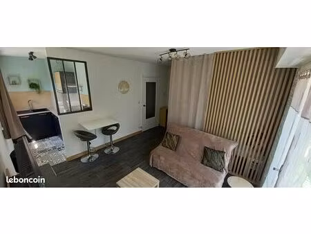 location meublée t1 29 m2 refait à neuf
