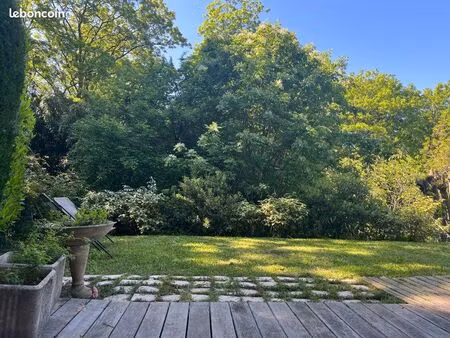 appartement t2 meublé avec jardin à louer