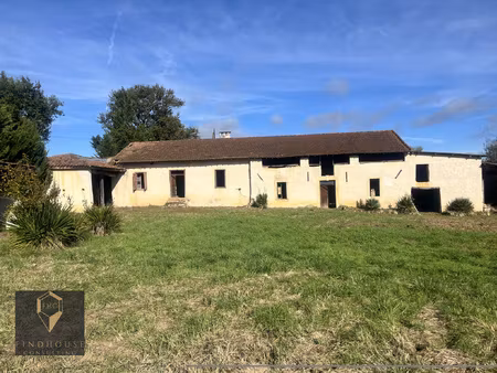ancienne ferme a renover - 200 m2 - 1 ha - vue pyrénées