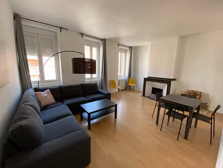 appt t4 meublé toulouse bonnefoy - 76m2 au sol avec balcon