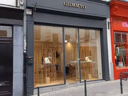 magasin rue de namur +/- 92m²