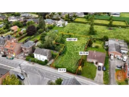 ☀️ oupeye : terrain plat à bâtir ±1.901 m²  à saisir !