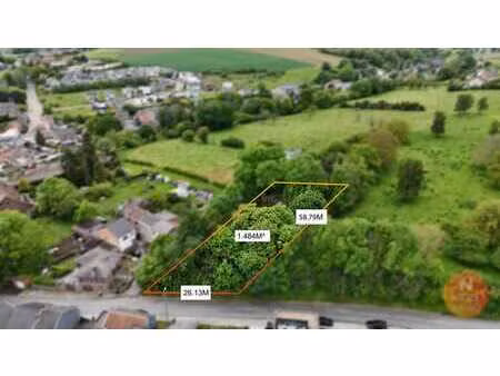 ? terrain à bâtir 1.484 m² à heure-le-romain ?