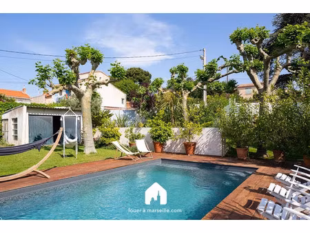 location meublée maison 5 pièces 132 m² à marseille 16ème (13016)  3 200 €