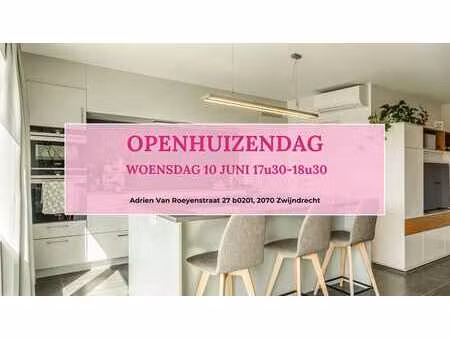 instapklaar en modern appartement met garage