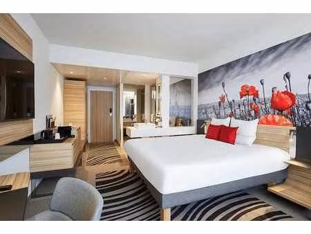 instapklare hotelkamer in het novotel te ieper  in de bru...
