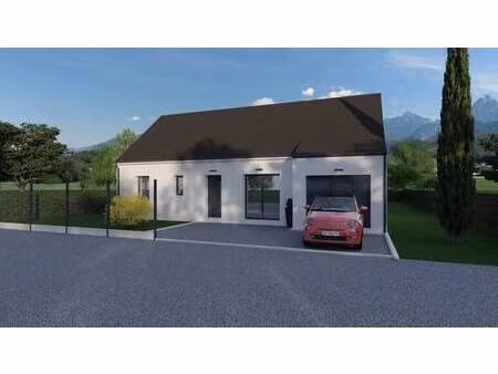 terrain avec maison neuve à vendre