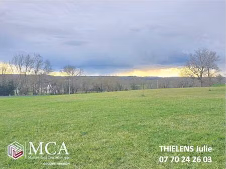 terrain constructible viabilisé à vendre