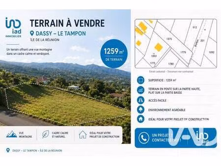 terrain constructible à vendre