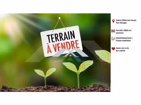 terrain à vendre