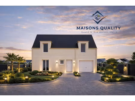 terrain avec maison neuve à vendre