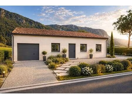 terrain avec maison neuve à vendre