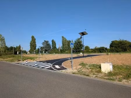 terrain constructible viabilisé à vendre