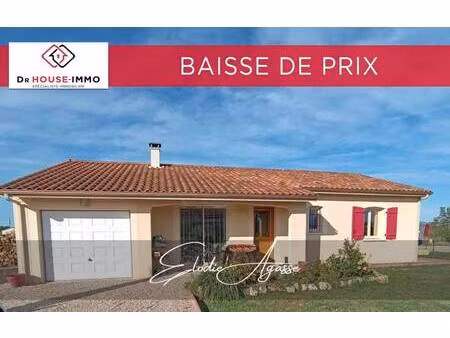 maison de plain-pied à vendre