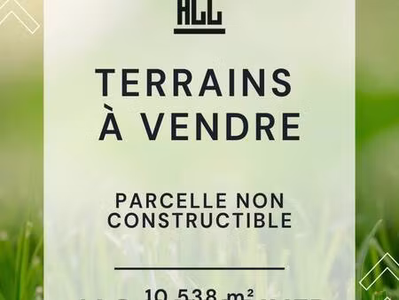 terrain à vendre
