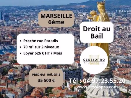 local commercial avec bail commercial