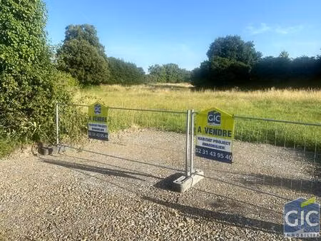 terrain constructible viabilisé à vendre