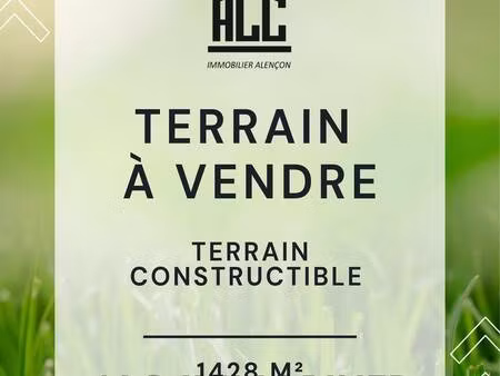 terrain constructible viabilisé à vendre