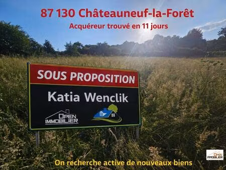terrain constructible à vendre