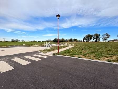 terrain constructible viabilisé à vendre