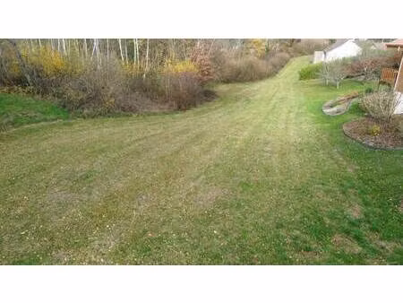 terrain constructible à vendre